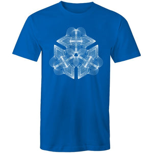 Men's Abstract Geometric Graphic Tee