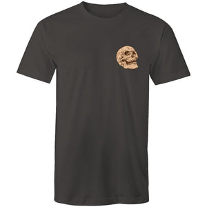 Men's Hipster Skull Pocket T-shirt