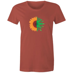 Women's Sunflower Weed T-shirt