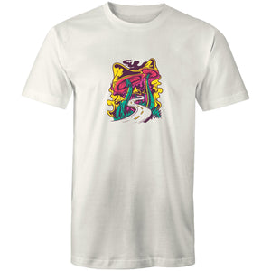 Men's Trippy Mushroom Road T-shirt