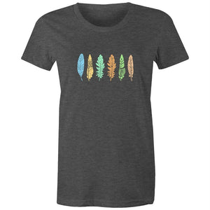 Women's Feather Print T-shirt