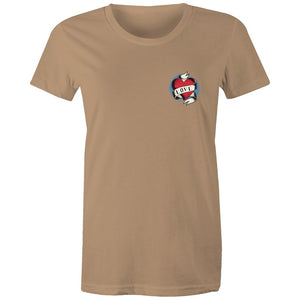 Women's Love Pocket Badge T-shirt
