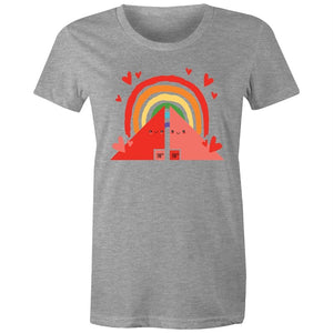 Women's Soul Mate Rainbow T-shirt