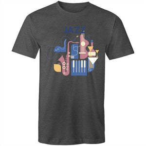 Men's Abstract Jazz Music T-shirt