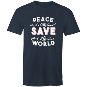 Men's Peace Can Save The World T-shirt