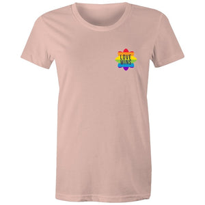 Women's Love Wins Pocket T-shirt