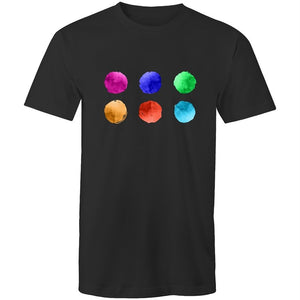 Men's Water Colour Batch T-shirt