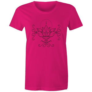 Women's Lotus Simplistic T-shirt