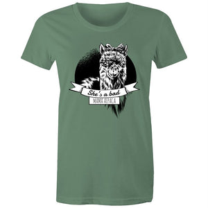 Women's She's A Bad Mama Alpaca T-shirt