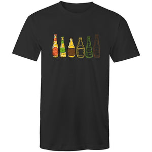 Men's Beer Bottle Art T-shirt