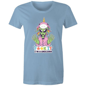 Women's Funny I'm A Unicorn T-shirt