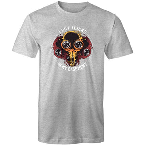 Men's I Got Aliens In My Basement T-shirt