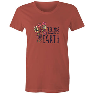 Women's Feelings From Earth T-shirt