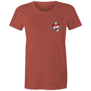 Women's Love Pocket Badge T-shirt