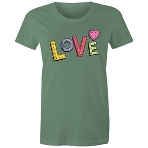 Women's Love Sign T-shirt