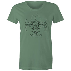 Women's Lotus Simplistic T-shirt