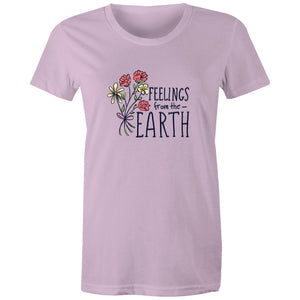 Women's Feelings From Earth T-shirt
