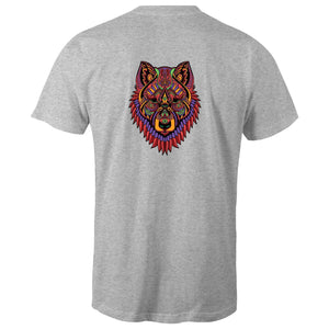 Men's Mandala Wolf T-shirt
