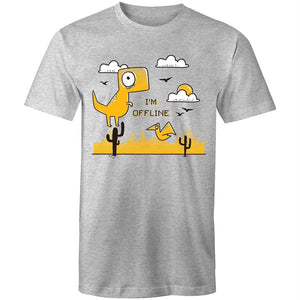 Men's I'm Offline Dinosaur T-shirt