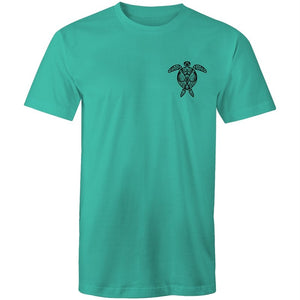 Men's Beach Turtle Pocket T-shirt