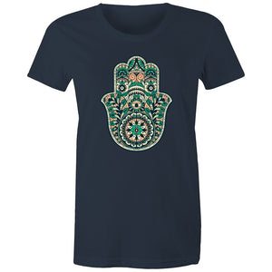 Women's Masala Hasama Hand T-shirt