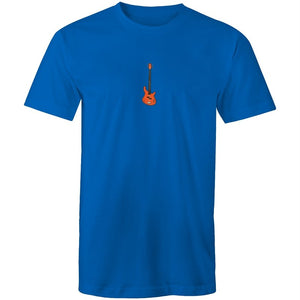 Men's Orange Guitar T-shirt