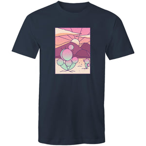 Men's Desert Landscape Art T-shirt