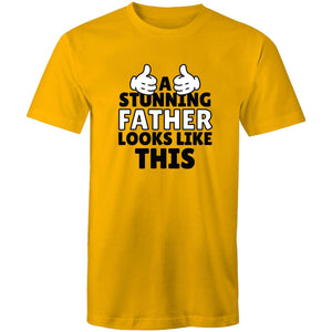 Men's Stunning Father Funny T-shirt