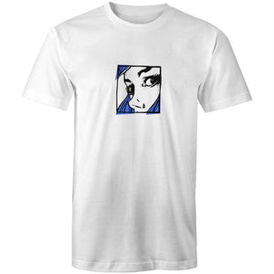 Men's Abstract Framed Girl T-shirt