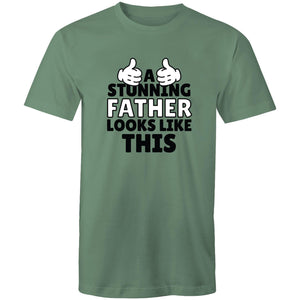 Men's Stunning Father Funny T-shirt