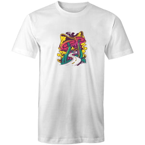 Men's Trippy Mushroom Road T-shirt
