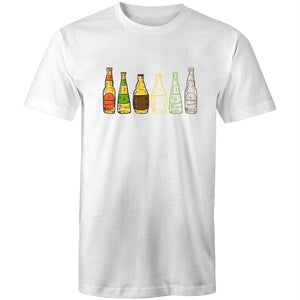 Men's Beer Bottle Art T-shirt