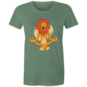 Women's Meditating Lion T-shirt