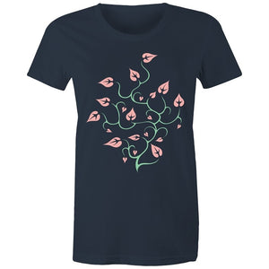 Women's Floral Plant T-shirt