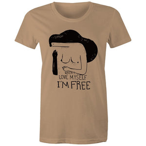 Women's When I Love Myself I'm Free T-shirt