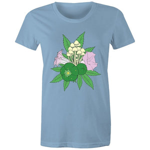 Women's Psychedelic Plants T-shirt