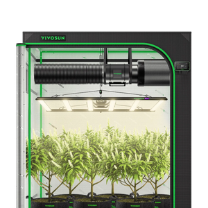 Large-Capacity Smart Grow Tent System | 5x5 ft | 750W Full Spectrum LED