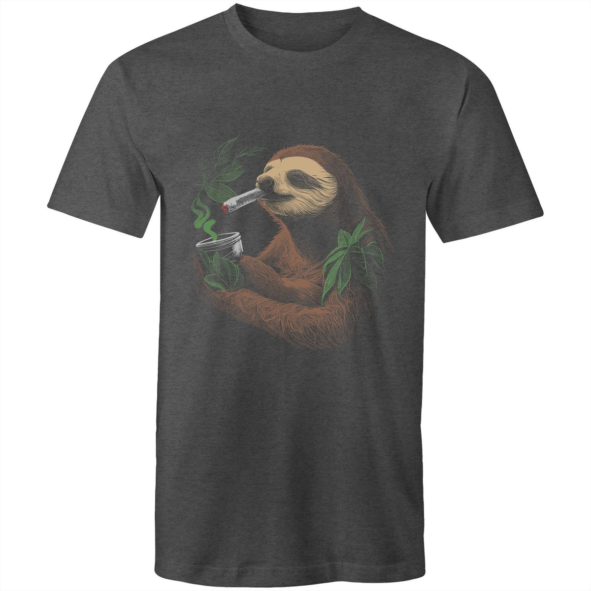 Men's Smoking Sloth T-shirt