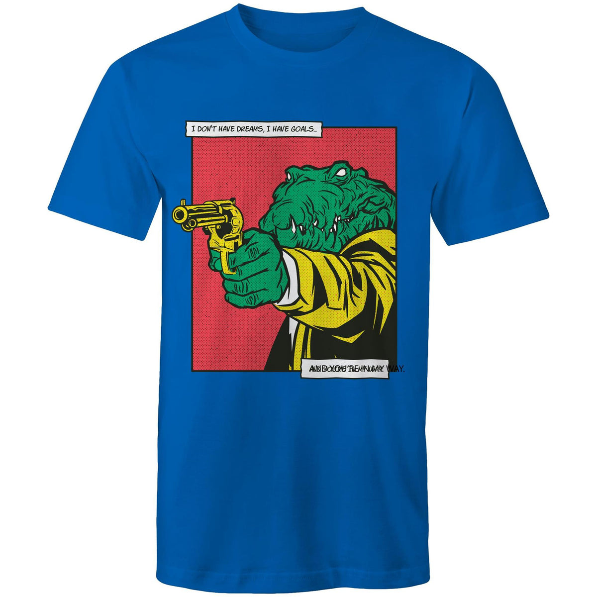Men's Crocodile Comic Book T-Shirt