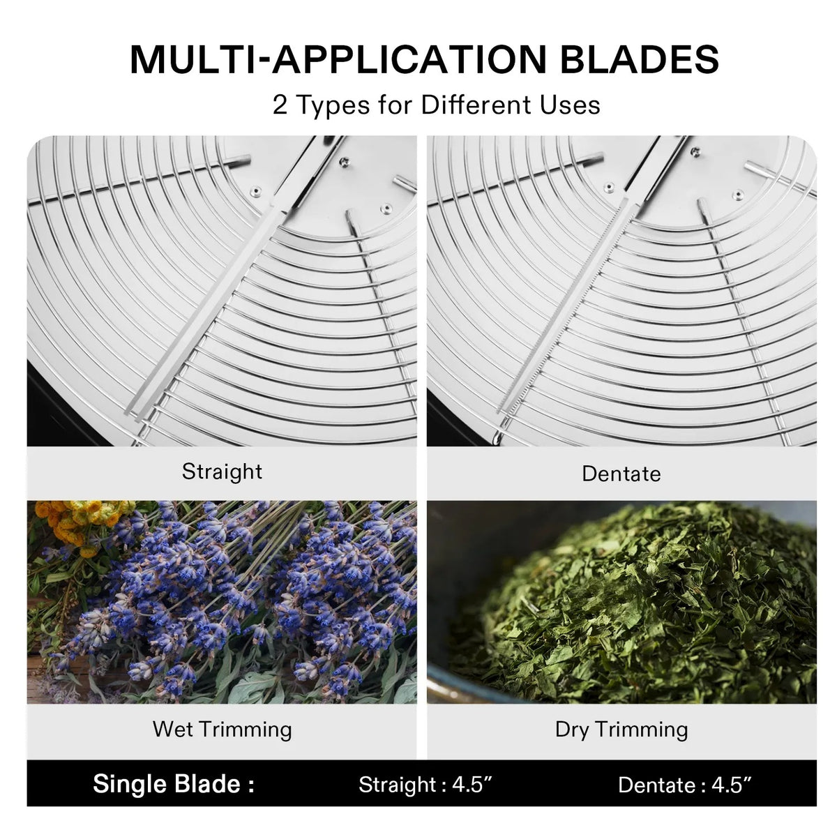 13-Inch Bud Leaf Bowl Trimmer | Manual Spin Cutter for Wet & Dry Trimming