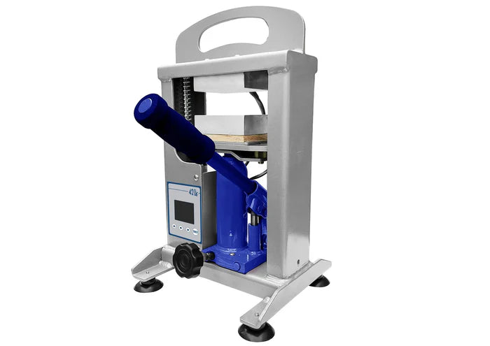 20T Hydraulic Rosin Press | Dual 3"x7.9" Heated Plates | 20 Ton Manual Pressure | Heavy-Duty Design