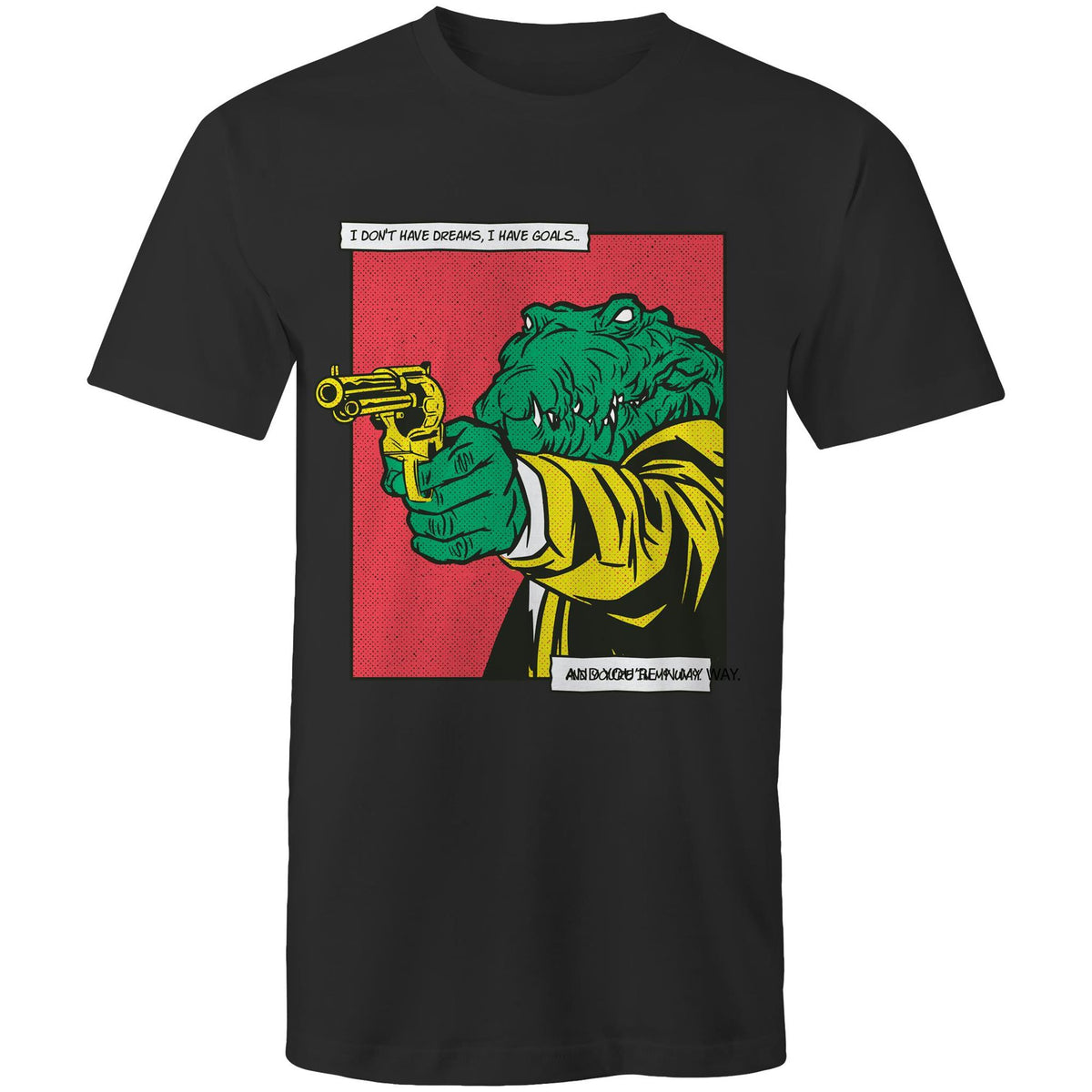 Men's Crocodile Comic Book T-Shirt