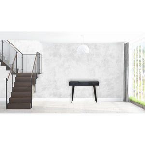 3 Drawer Console Table | Solid Mango Wood | Ash Black Finish | Hallway Storage