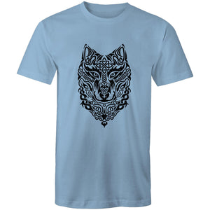 Men's Cool Tribal Wolf T-shirt