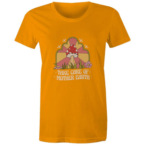 Women's Take Care Of Mother Earth T-Shirt