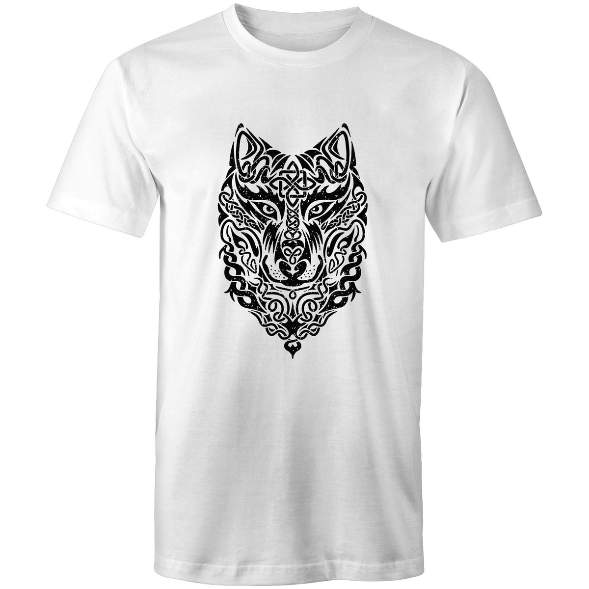 Men's Cool Tribal Wolf T-shirt