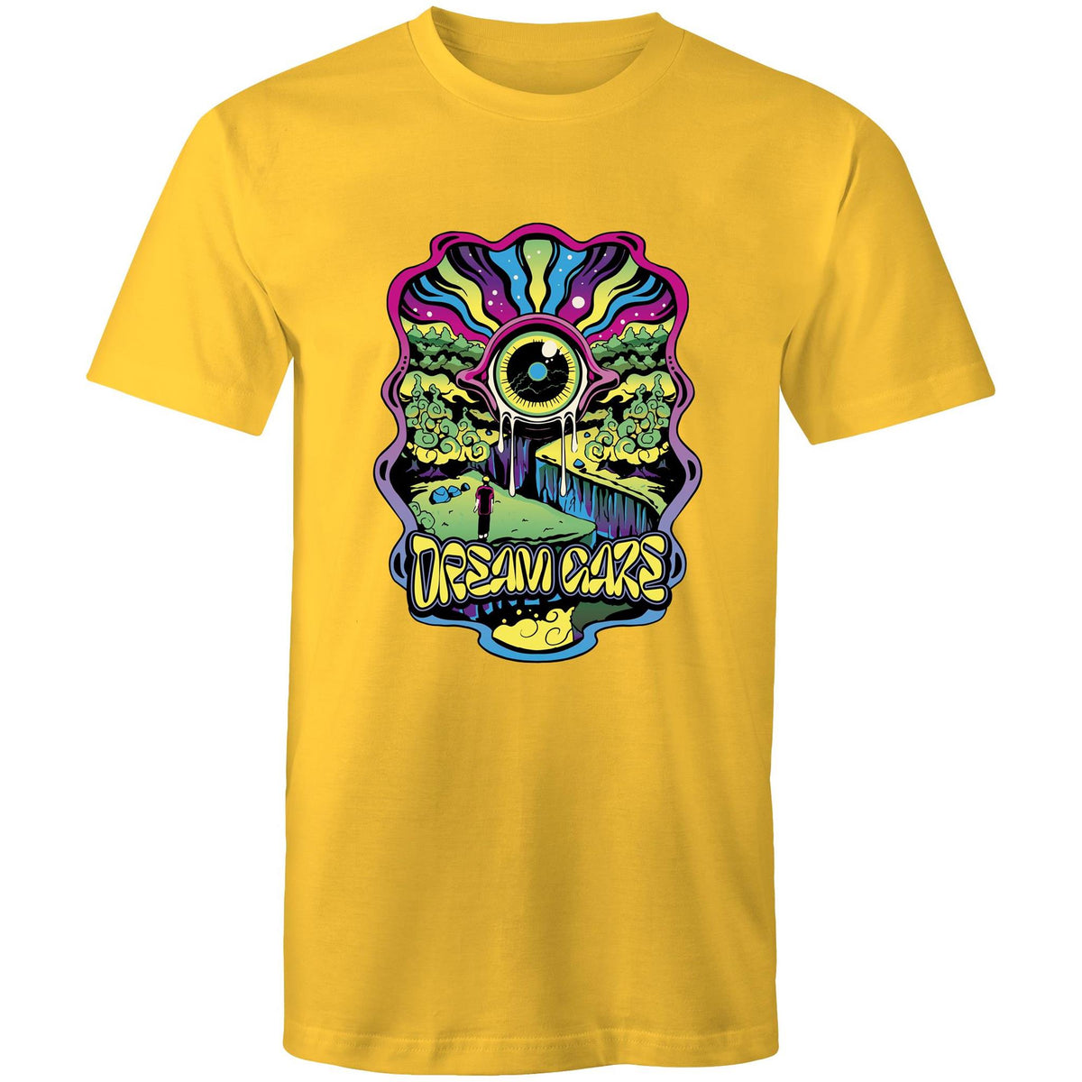 Men's Psychedelic Eye Forest T-shirt
