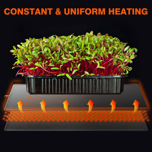 48 X 20cm Seedling Heat Mat With Temperature Control | Spider Farmer