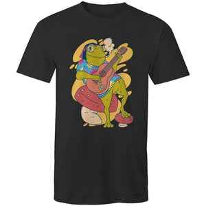 Mens Frog Playing Guitar T-Shirt