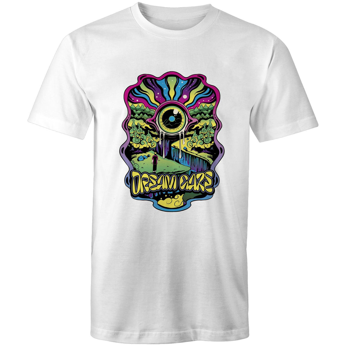 Men's Psychedelic Eye Forest T-shirt